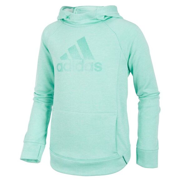 Adidas Toddler Girls Logo Print Hoodie - Picture 1 of 3